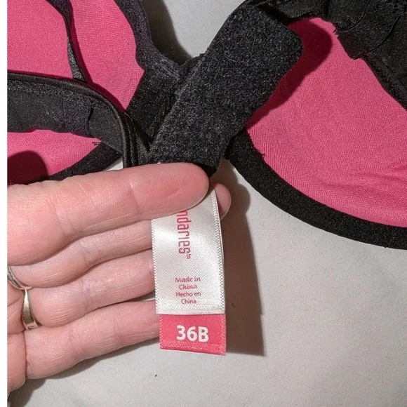 Assorted Bras Bundle Victoria Secret Pink Puma Sports Bra Blue Leopard 36B 36A - Picture 3 of 15